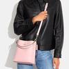 COACH Mollie Buckle Closure Cow Leather Bucket Bag , Crossbody Handbag 21 Women's Pink (Unisex) Handbags CF433 IMV7Z