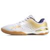 Li Ning Qilin Slijtvaste Antislip Lage Trainingsschoenen Unisex Sneakers Wit Platina APPP001-2