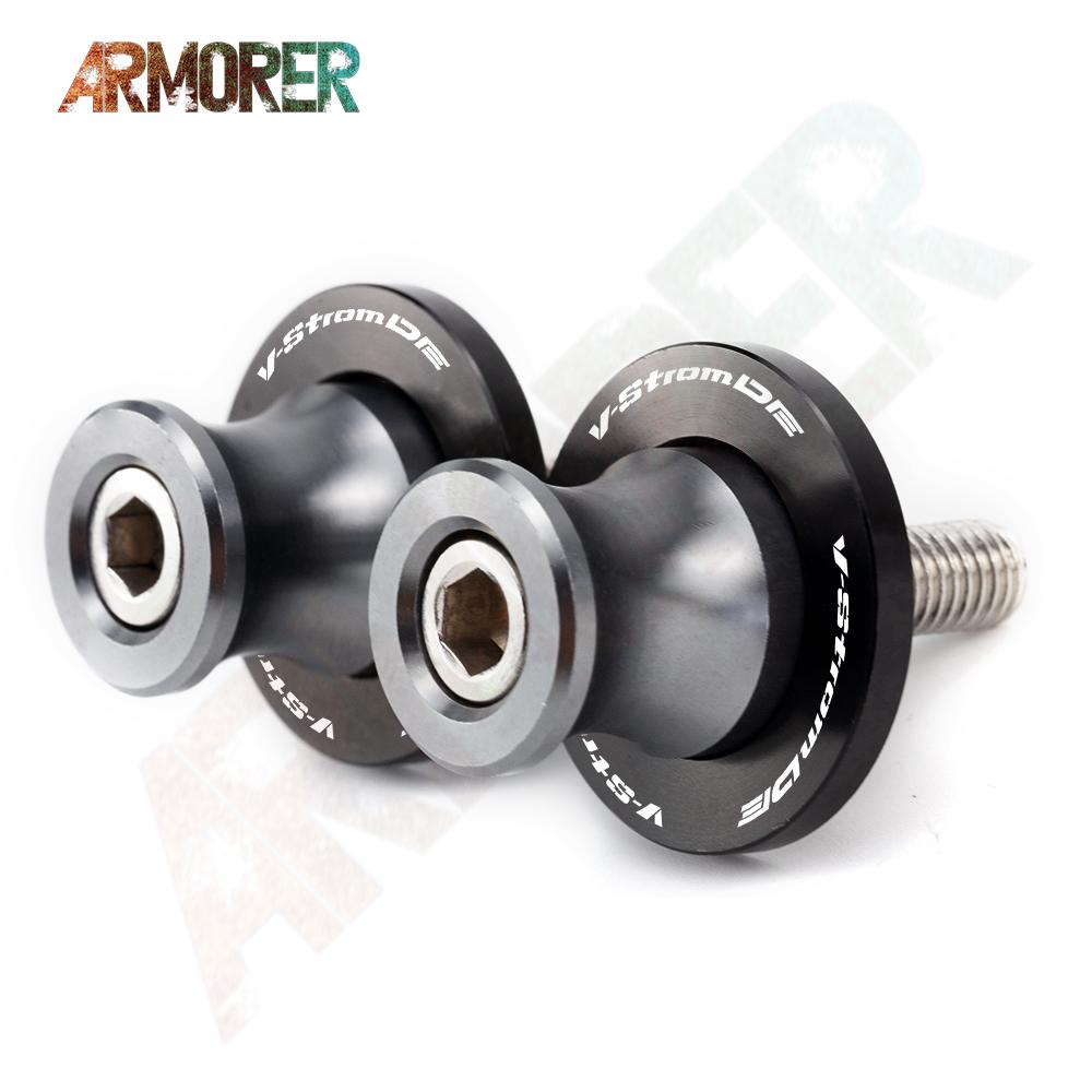 For SUZUKI V-STROM 800 DE 1050 DE VSTROM 800DE V STROM 1050DE 2023 Motorcycle Swingarm Spools 8MM Stand Screws Accessories