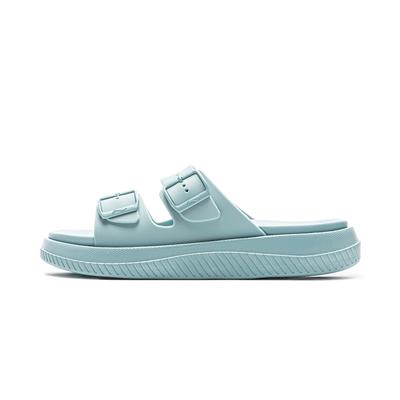 Mode Serie Leichte Rutschfeste Stille Schiebe Sandalen Herren Schuhe Blau AGAV013-5