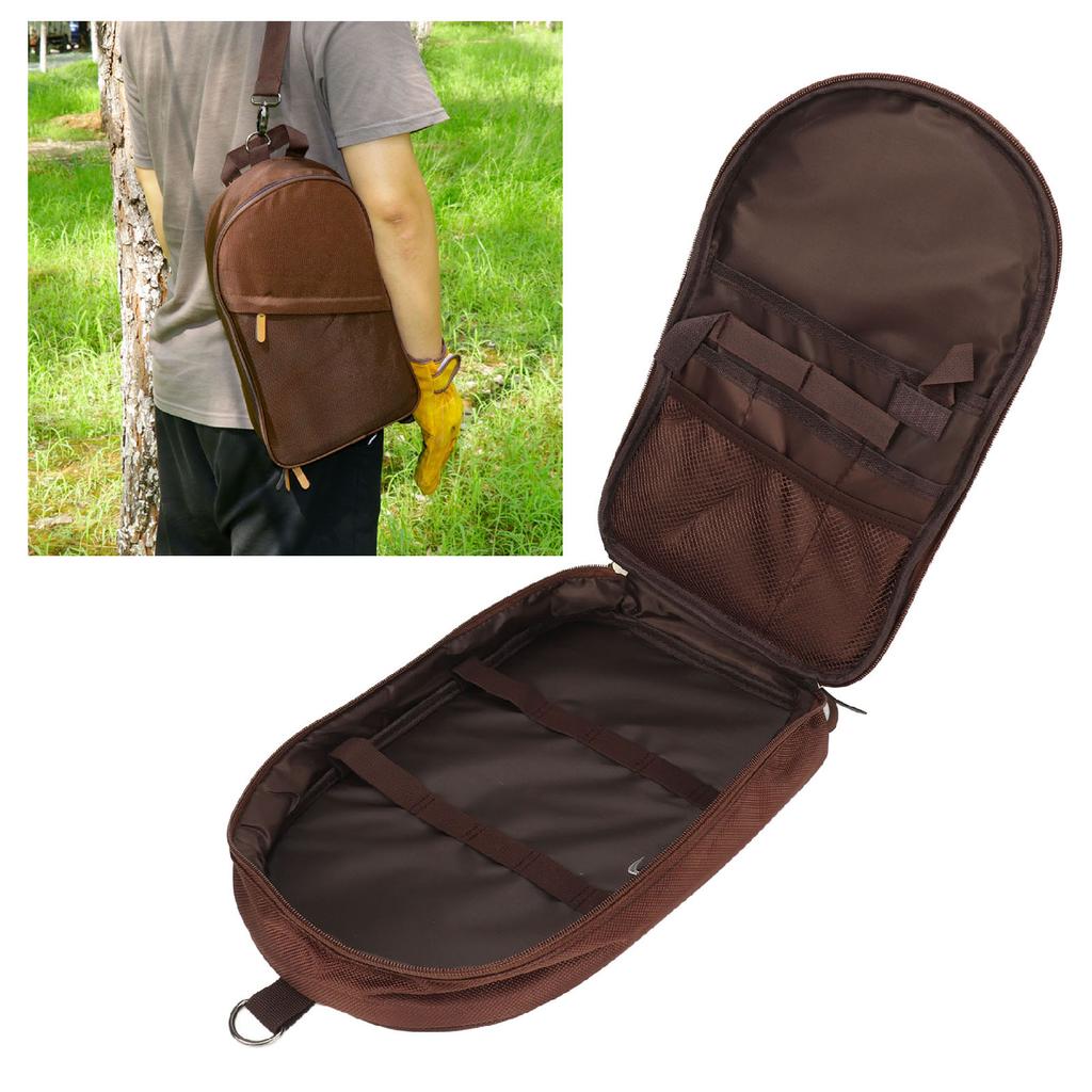 Camping Cooking Utensil Bag Polyester Multifunctional Portable Camping Cookware Storage Bag for Outdoor BBQ Travel