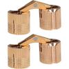Thickened Heavy Folding Hinge 2pcs Heavy Duty Copper Hinge Cylindrical Spring