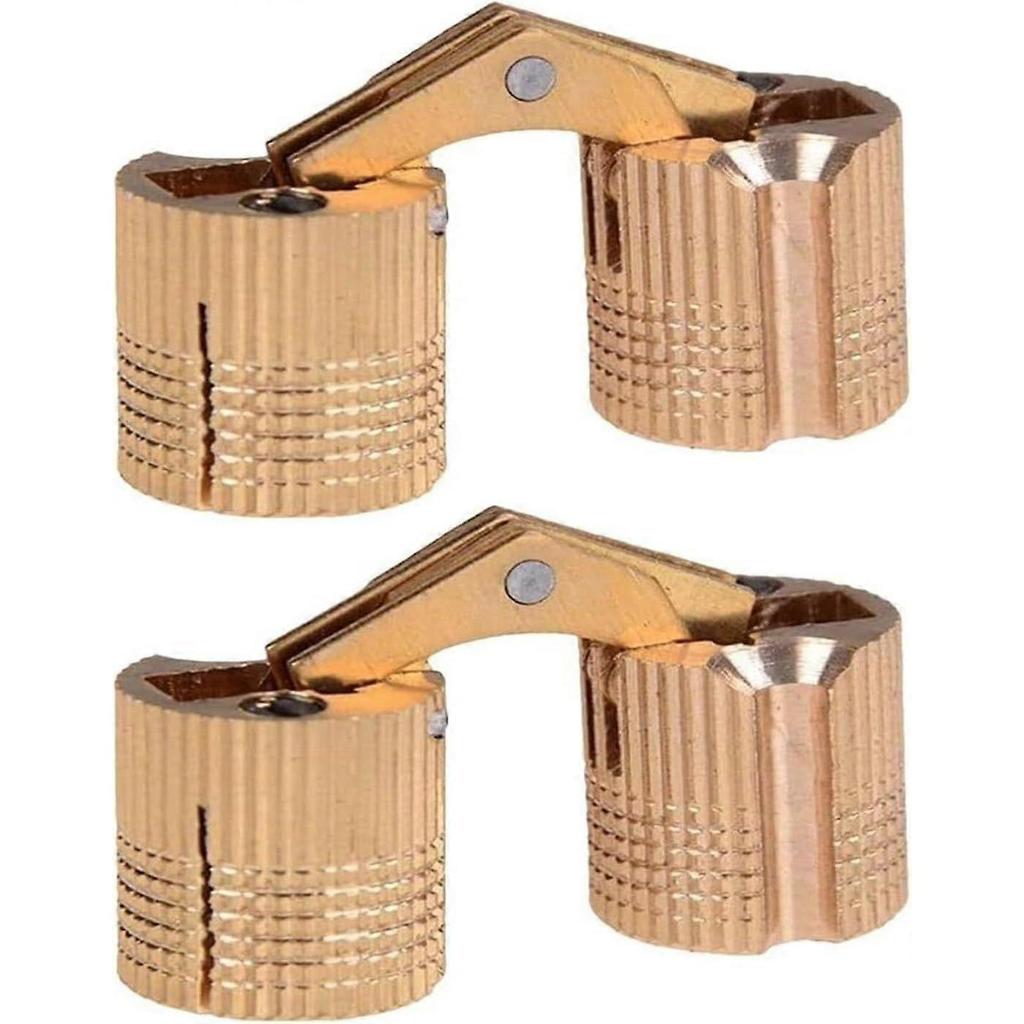 Thickened Heavy Folding Hinge 2pcs Heavy Duty Copper Hinge Cylindrical Spring