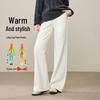 ESE-Y Women's High-Waist Acetate Wool Flared Pants