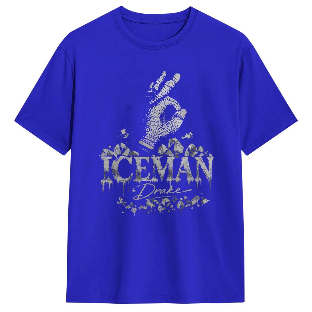 Unisexs Drakes IceUnisex Album 2026 Tour T Shirt 100 Cotton Tops Amazing Short Sleeve O Neck Tees Summer TShirts
