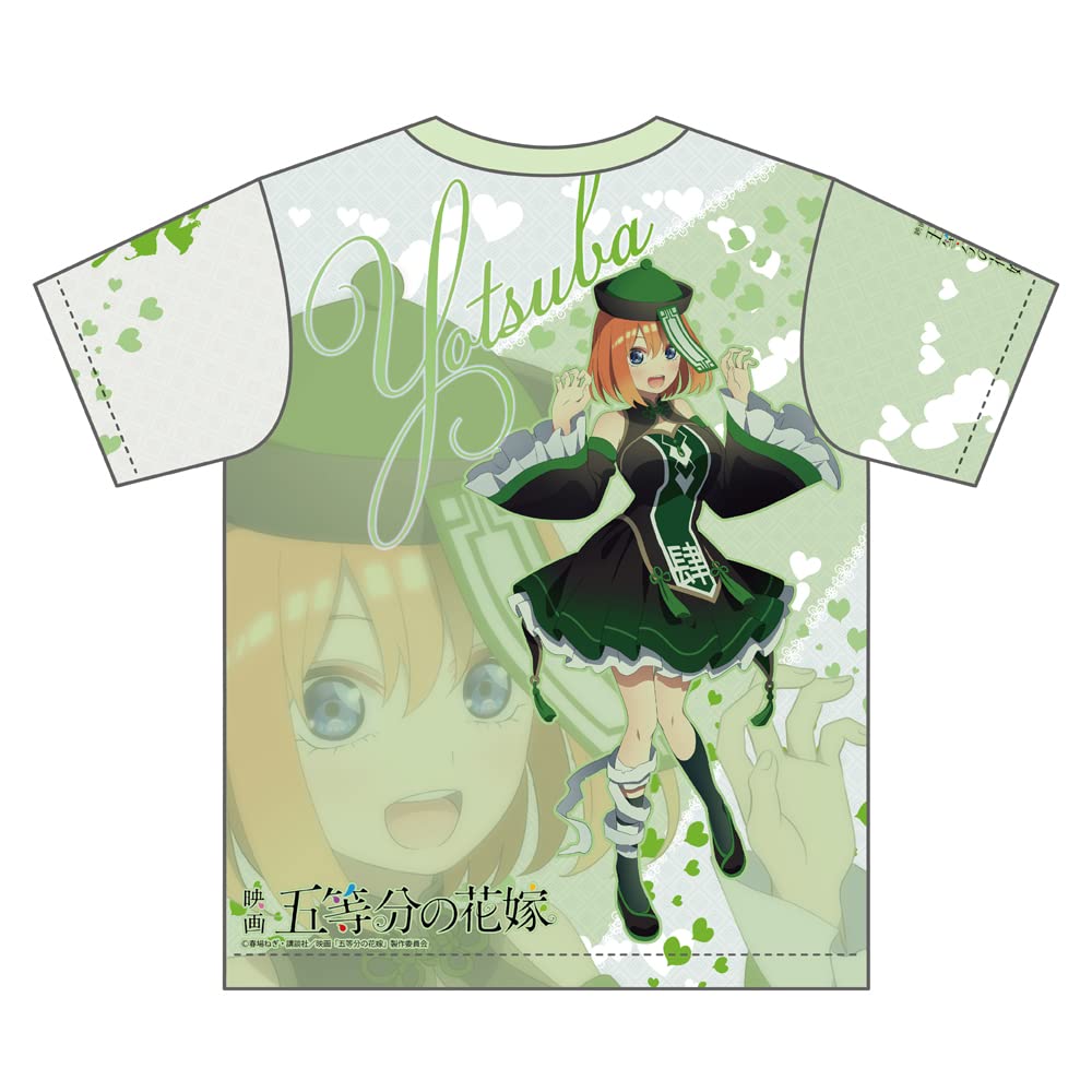 The Quintessential Quintuplets" Movie Original Full Graphic T-shirt (04_Nakano Yotsuba)
