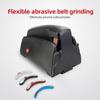 Electric Knife Sharpener for Kitchen Knives with 120/320/600/1000 Grit Sharpening Belt and Cleaning