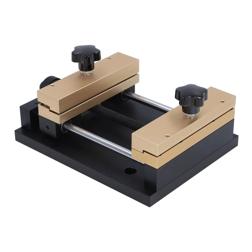 120 x 120 mm Laser-Markierungsmaschine, Zinnfolie-Klammer, Aluminiumlegierung, Zinnfolie, Papier-Befestigung