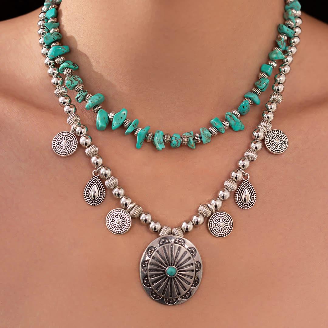 

European and American cross-border ethnic style necklace