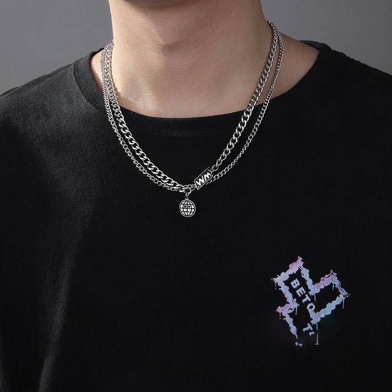 Unisex Kupferlegierung Halskette Galvanisiert Langlebig Nicht Verblassend Schmuck Pullover Kette Personalisierbares Modeaccessoire