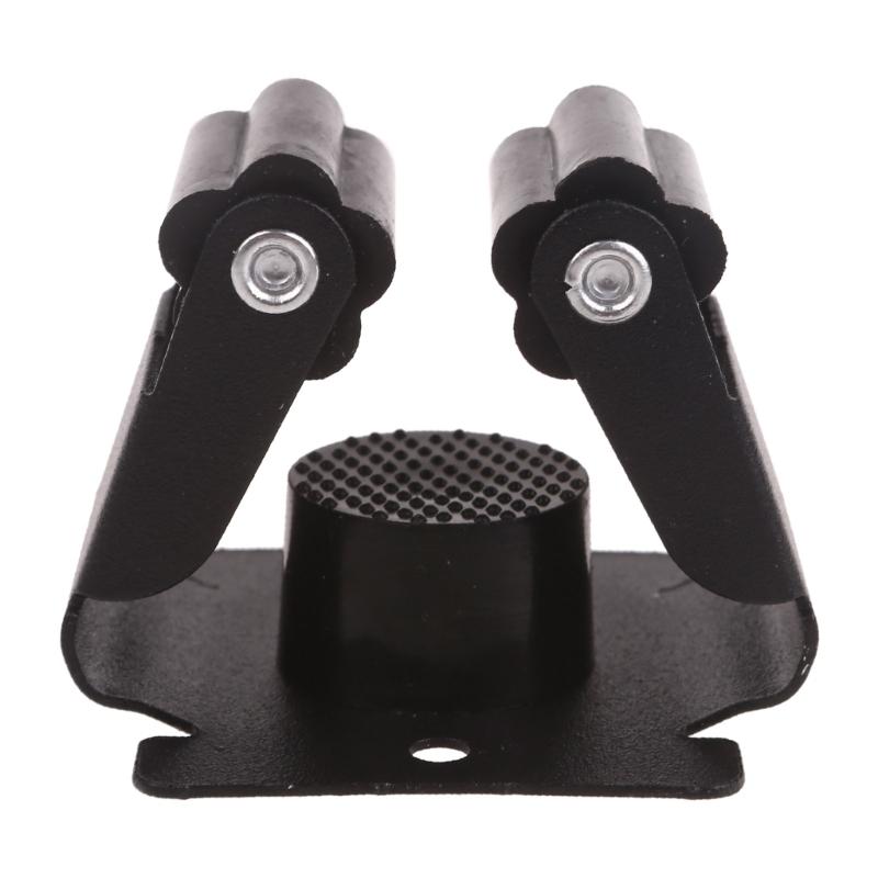 4Pieces Broom Holder with Screws for Kitchen Wall Mounted Mop Hanger Garden Tool