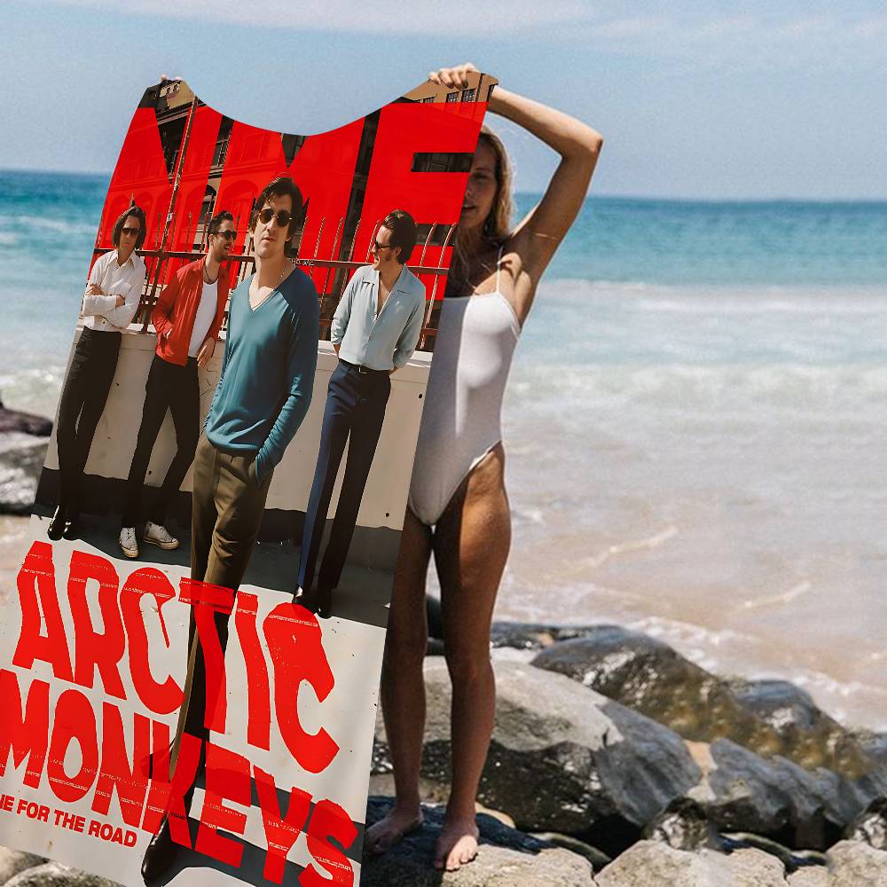 

Винтажное A-Arctic Monkeys Рок-группа Микрофибра Пляжное полотенце Впитывающее Быстросохнущее Мягкое Йога Плавание Курорт Альпинизм Полотенце W30*H60(CM)