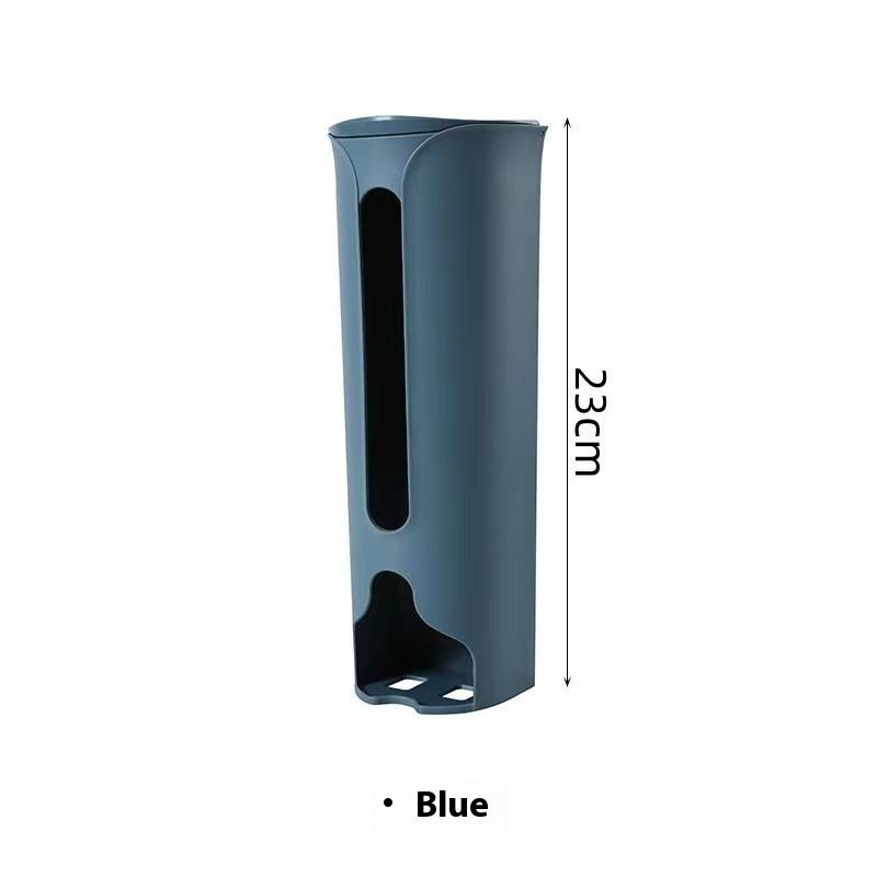 Wall Mounted Organizer Self Adhesive Extractable Closet Space Saving Containers Garbage Plastic Bag Dispenser Office Storage Box