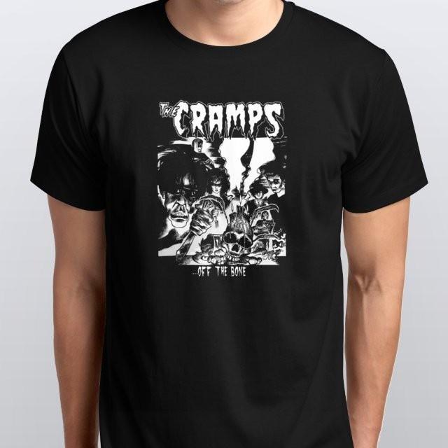 The Cramps Band Rock American Retro T-SHIRT Black XXL