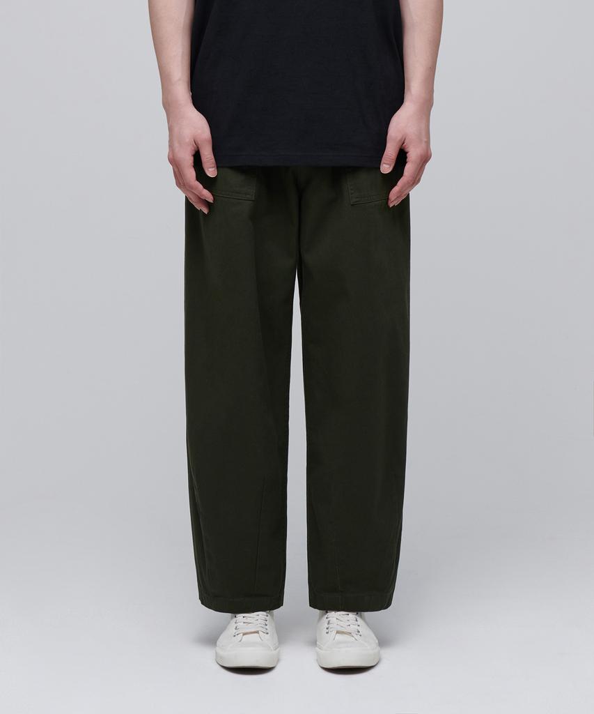 MUSINSA STANDARD Cotton Wide Fatigue Balloon Pants [Khaki]