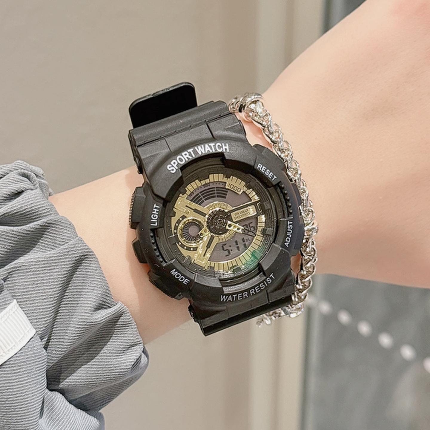 

Electronic Watch, Male And Female Junior High School Students, Adolescent Trend Female Sports Multi-Function Electronic Watch