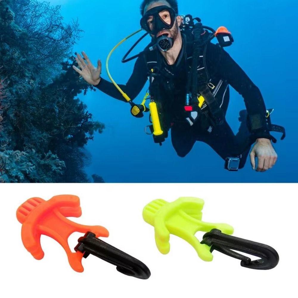 Underwater Underwater Diving Secondary Hook Diving Mouthpiece Holder  Noise Maker