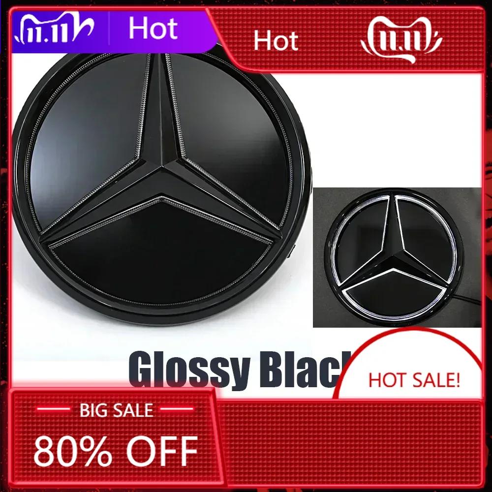 C200 E200 For Mercedes Benz Silver And Black OE Style Front Grille Star Emblem For Mercedes Benz C-Class W204 2008-2014 C180 C20