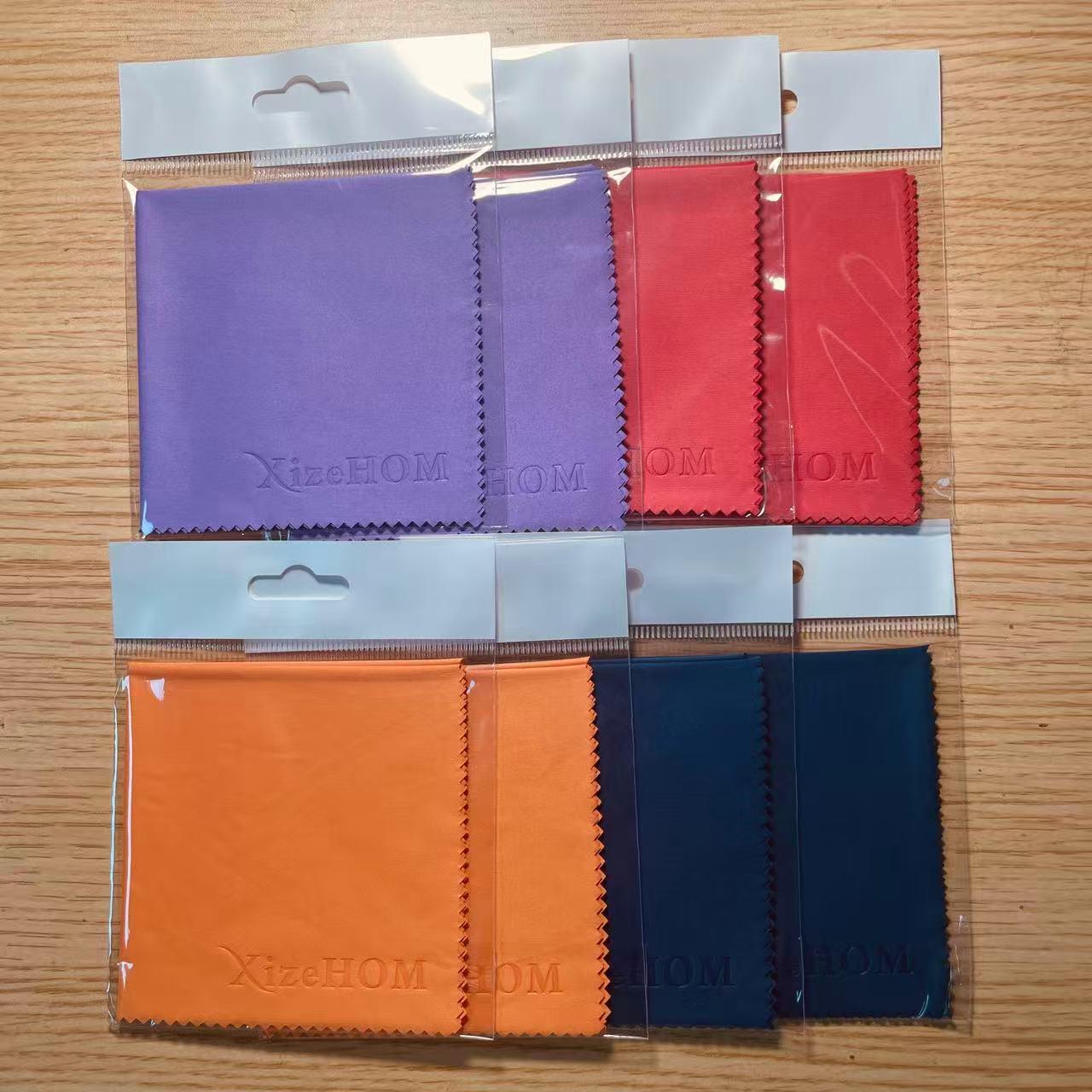 XizeHOM 8 pcs/lots High quality  Glasses Cleaner 20*20cm Microfiber Glasses Cleaning Cloth For Lens Phone Screen Cleaning Wipes 8 PCS