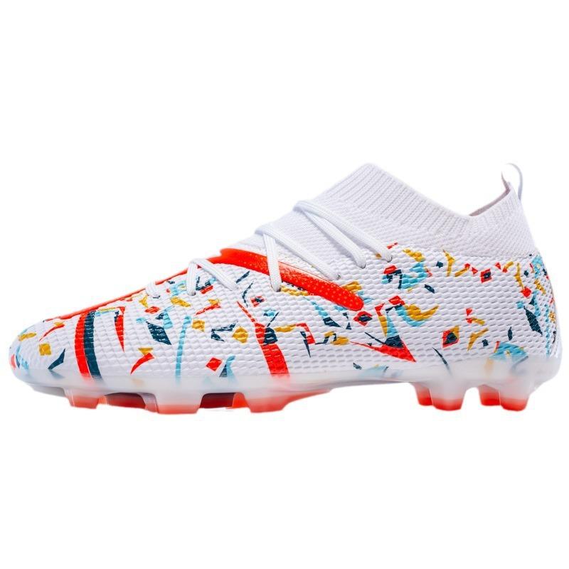2025C Romesi football shoes men's broken nails student grass training shoes women's adult ag nails competition shoes
