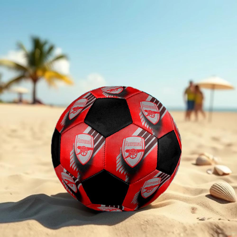Arsenal Football Club2 Soccer Ball Colorful All Ages Machine Stitched PVC Competition Ready Durable High-Bounce.SIZE5