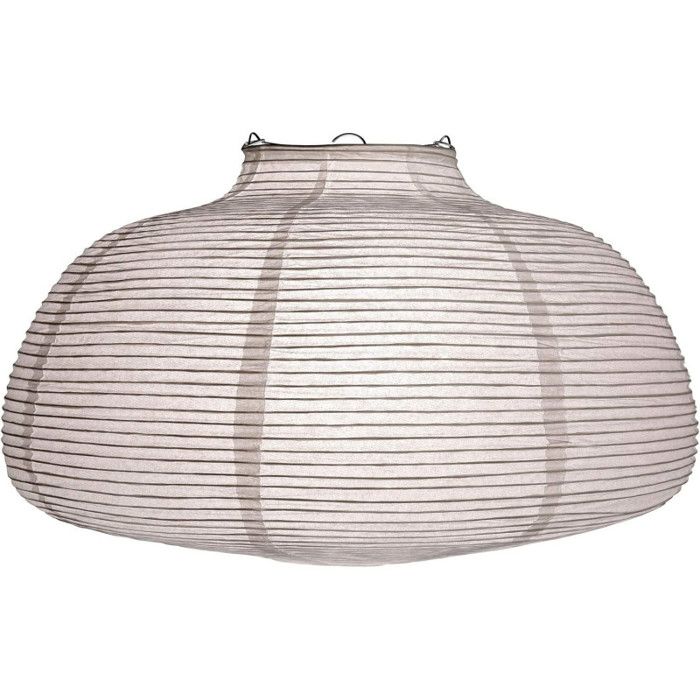 Abat-jour - OSTARIA - Boule japonaise - Forme nuage - 45 cm - Blanc - Papier