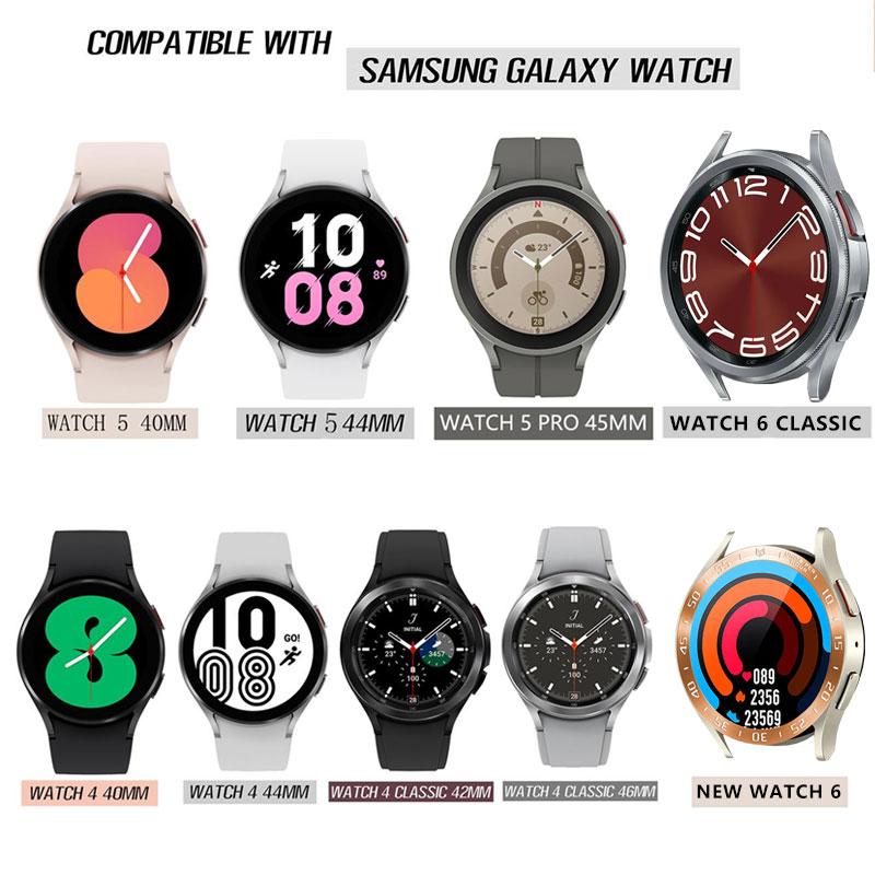 Classic Silicone Strap For Samsung Galaxy Watch 4/5/6/7 40mm 44mm 5 Pro 45mm Bracelet band Galaxy Watch4/6 Classic 47mm 43mm 46mm 42mm