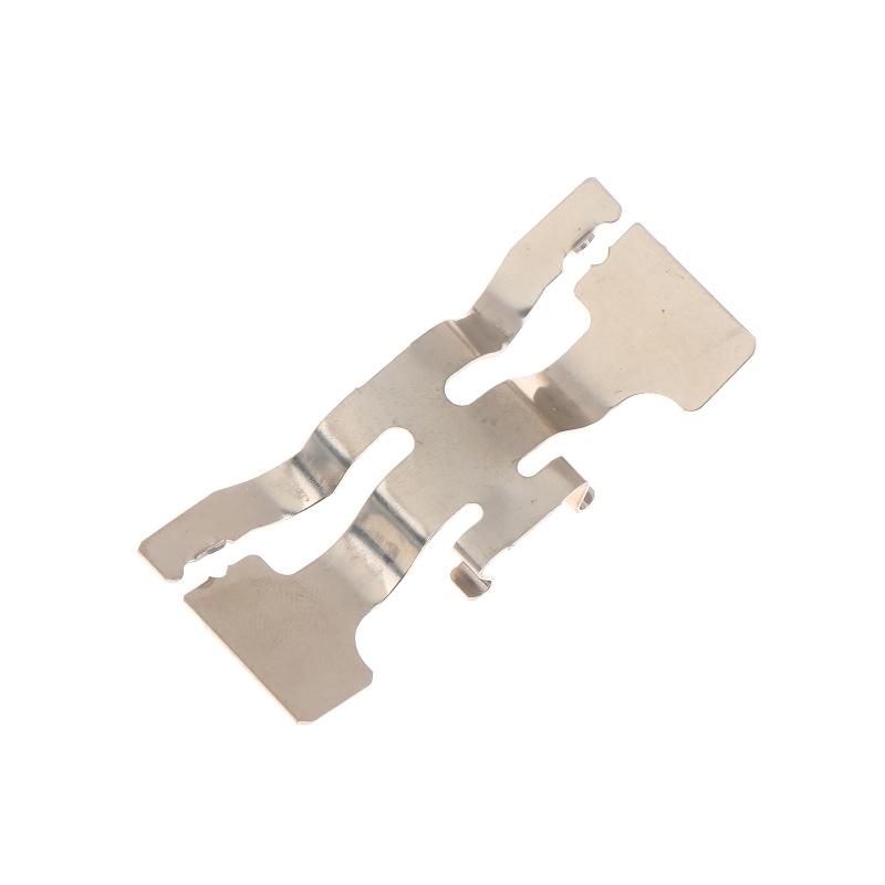 2Pcs Motorcycle Caliper Lower Pump Brake Pump Stainless Steel Spring Plate Motorcycle Caliper Brake Pads