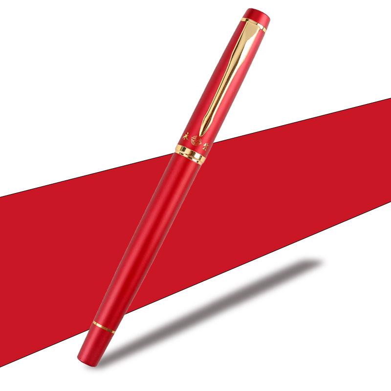 Handmade Curved Tip Calligraphy Fountain Pen for Students and Adults - Perfect for Writing and Character Practice