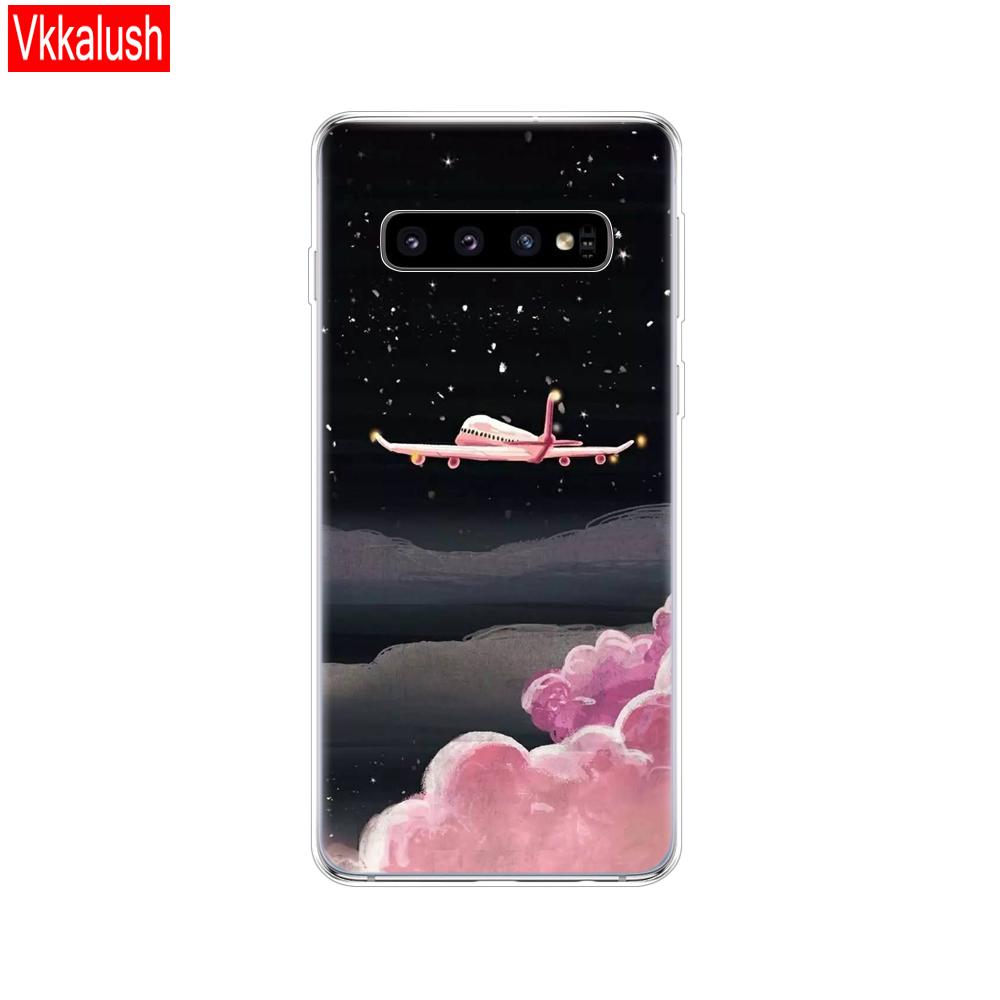 Pouzdro pro Samsung Galaxy S10 S10 Plus Vtipné silikonové TPU pouzdro pro telefon S10 E Pouzdro pro Samsung S10 Plus G975F S 10 SM-G973F