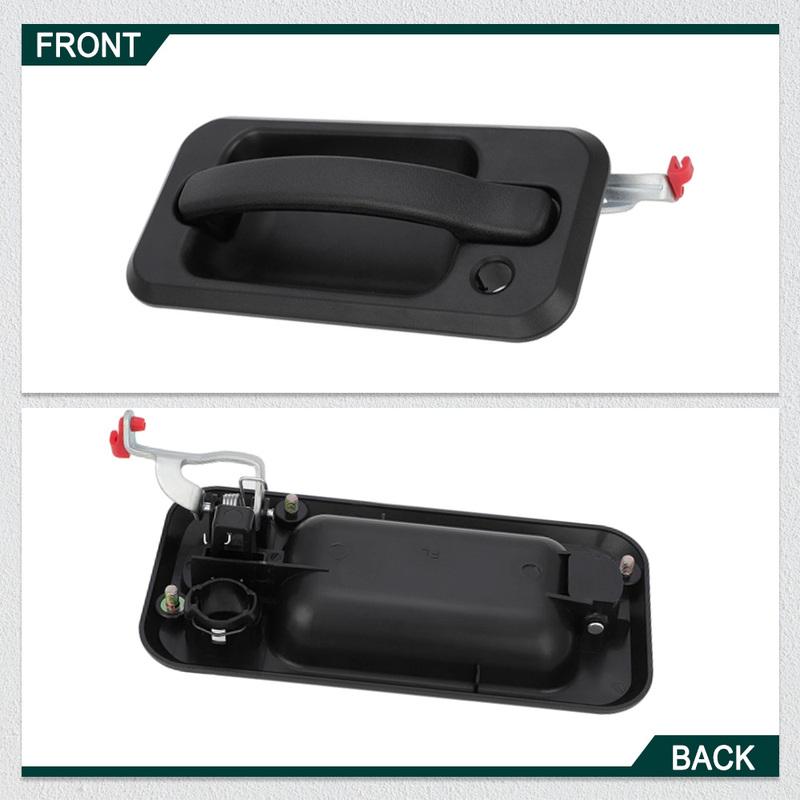 Exterior Outside Door Handle Front Rear Left Right for Hummer H2 2003 2003 2004 2005 2006 2007-2009 Left Hand Drive 15104792