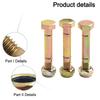 Snow Blower Shear Bolts 5/16 Inch Compatible With For Ariens ST732 ST724 ST524 ST624 Models Garden Power Equipment Accessories