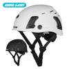 WALGUN K202 Bau-Arbeitsschutzhelm mit Visier-Schutzscheibe Gehörschutzmütze Elektriker-Höhenarbeits-Kletterhelm