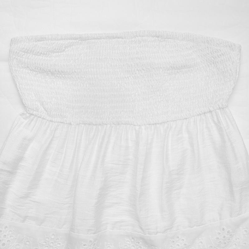 VEZFAA Women's Fashion Casual Summer Spring Solid Color Print Sleeveless Blouses & Shirts