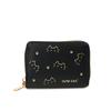 Cute hot cat card bag, small, multi-card space, large capacity, anti-degaussing zipper card bag, ID bag, change bag.