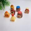 100PCS Shiny Sauce Bottle Series Resin Flatback Cabochons for Hairpin Scrapbooking DIY Jewelry Craft Decoration Accessories