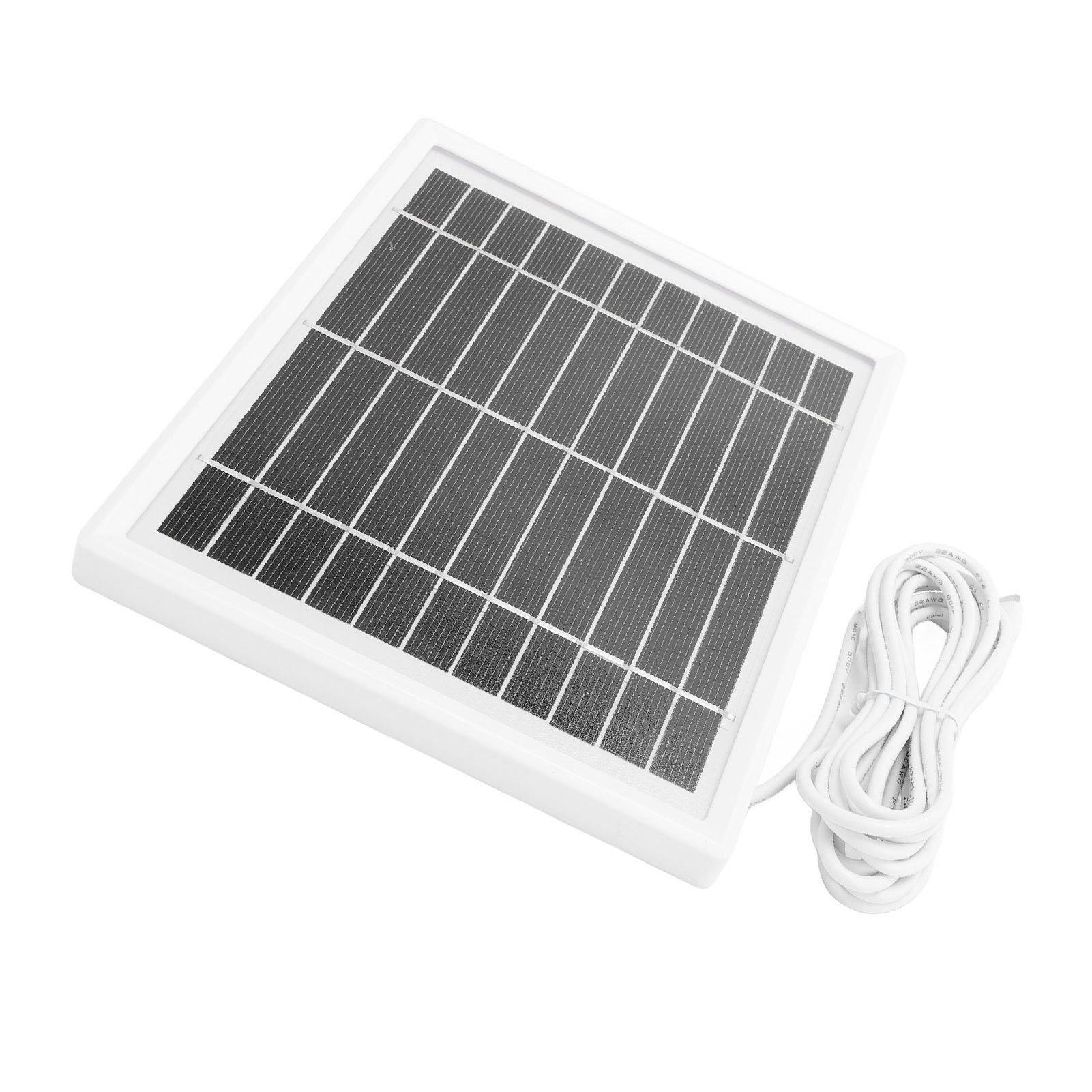 10W Solar Panel for Bird Feeder Camera USB C IP66 Water Proof 360 Degree Mount Doorbell Solar Panel for Rechargble Battery Cameras