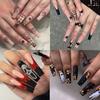 European And American Nail Art Dark Spice Girls Halloween Collection Bat Spider Skull Long Wear Armor