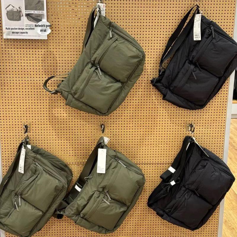 Youjia Women's Canvas Shoulder Crossbody Bag - Spring/Summer Light Luxury Tote