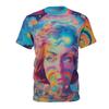 Psychedelic Mushroom Streetwear Tee For Men Harajuku Fashion Short Sleeve T Shirt 3D Print Graffiti Personality Colorful Tops