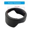 Universal Snug EW-65B Lens Shade Replacement For RF50mm With Thread Extinction Interior