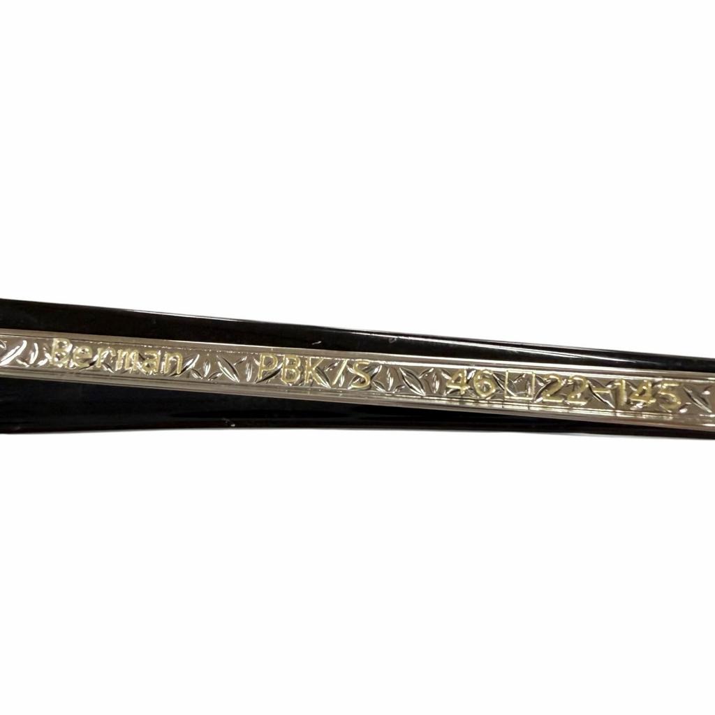 Excellent EYEVAN Glasses Berman Boston black mens Used