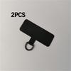 304 Stainless Steel Upgrade With Hard Anti-Scratch Film Ultra-Thin Clip Mobile Phone Lanyard Anti-Loss Piece Universal Patch