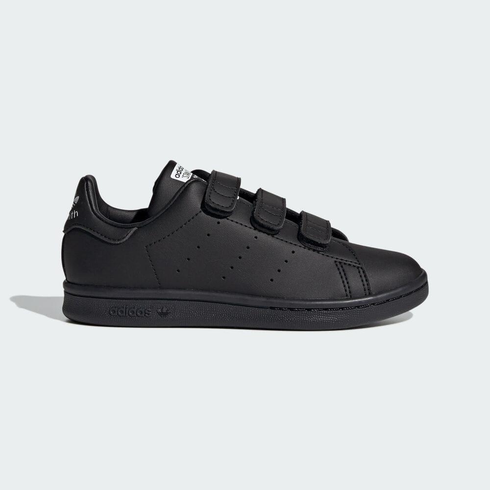 

Кроссовки Adidas STAN SMITH Core Black ORIGINALS Kids / Children s FY0969 Core Black/Core Black/Обувь белая