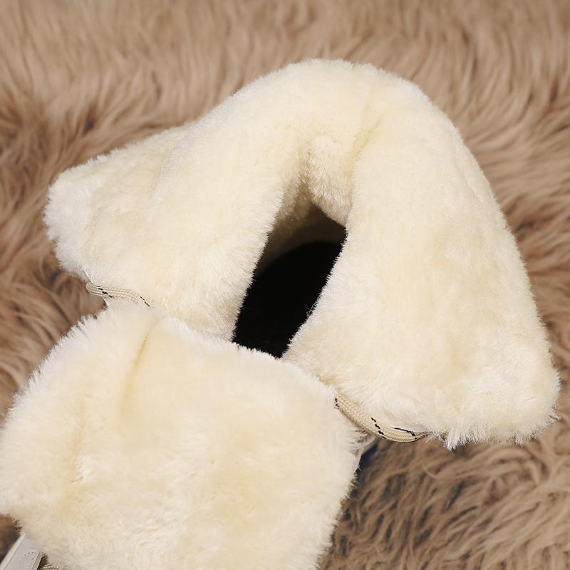 Herren Winter Schneestiefel Damen Warme Wanderstiefel Unisex Langlebige Outdoorstiefel für Paare Übergröße