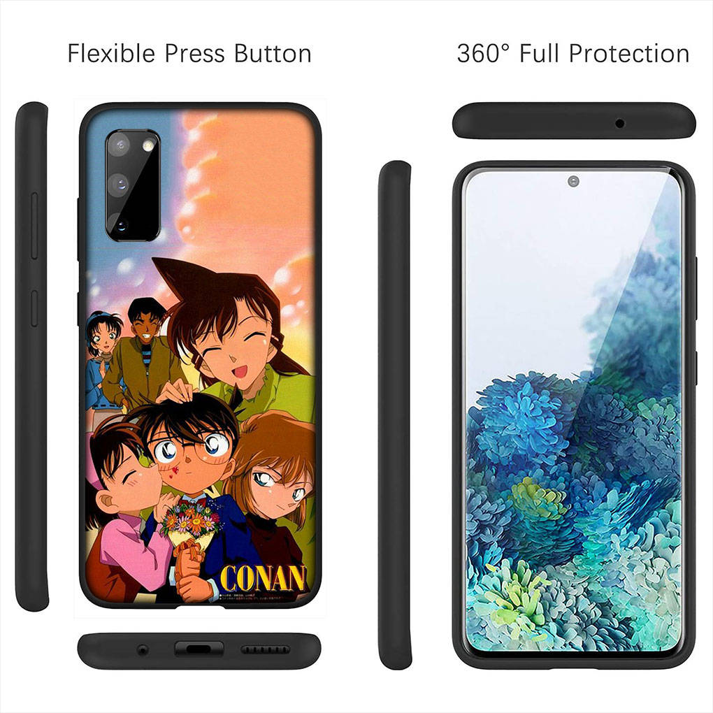 Cover for iPhone 16 15 14 Xiaomi Redmi Note 13 12 11 Pro Max X 10 8 9 XR Samsung Galaxy S24 S23 A15 13COPPO Huawei Comics Detective Conan Phone Case