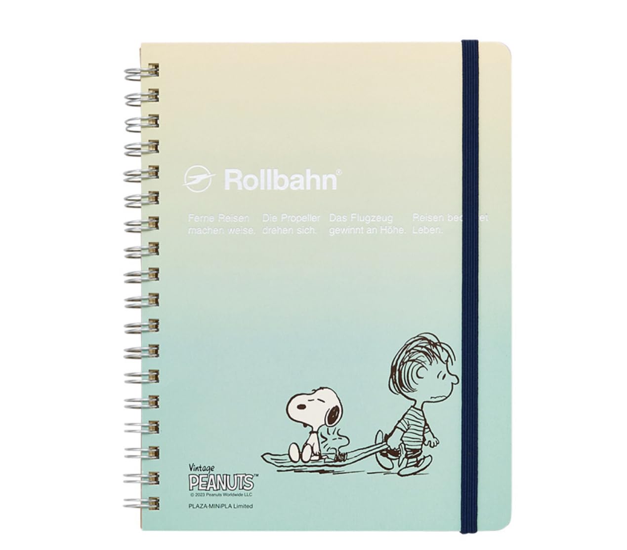 

Блокнот Snoopy PEANUTS Rollbahn размера L дизайн Linus