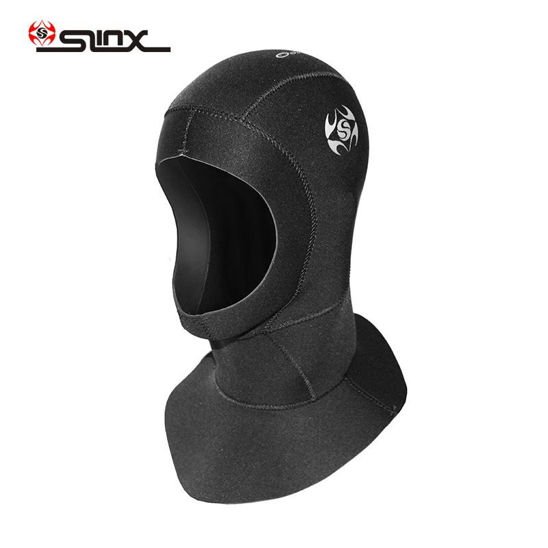 SLINX 3mm Waterproof Diving Hood - Cold and Ear Protection Diving Cap Extra Large
