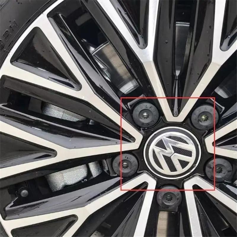 New 2026 Emblems VW Car Wheel Center Cap Hub Cover 4Pcs 55mm 60mm 56mm 65mm 70mm For Volkswagen Rline R Golf Passat Polo Arteon Jetta NC3