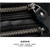 Real Cowhide Men's Bag Single Shoulder Crossbody Genuine Leather Chest Korean Casual Top Layer